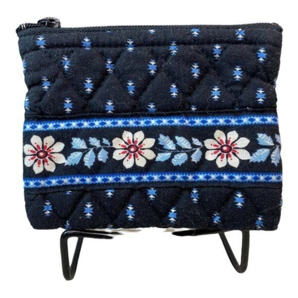 Vera Bradley Alpine Black‎ Coin Purse - Picture 1 of 3